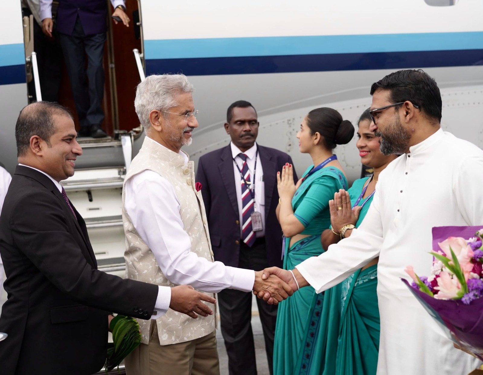 இலங்கை வந்தடைந்தார் இந்திய வெளிவிவகார அமைச்சர்