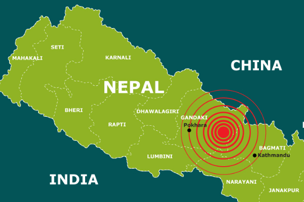 நேபாளத்தில்  திடீர் நிலநடுக்கம் !